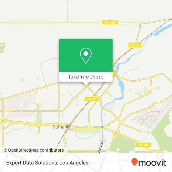 Expert Data Solutions map