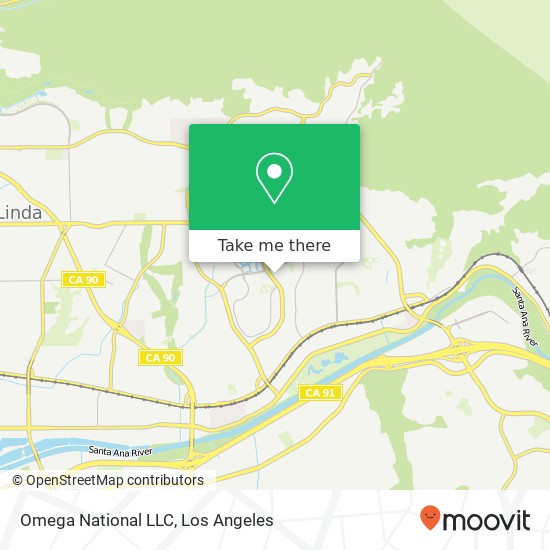Mapa de Omega National LLC