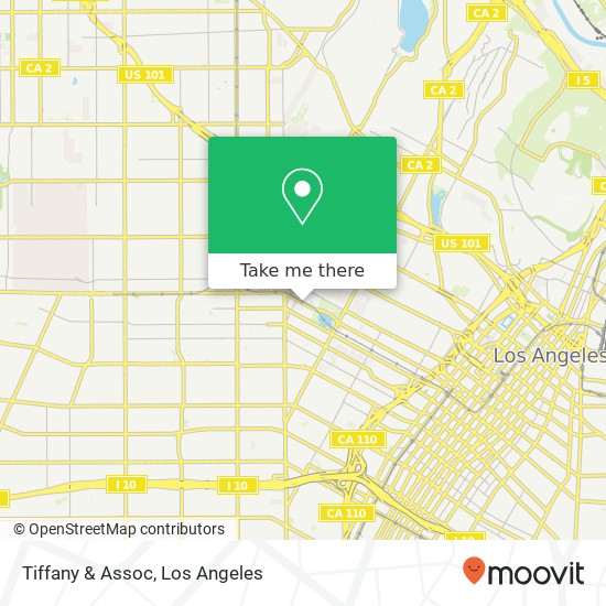 Mapa de Tiffany & Assoc