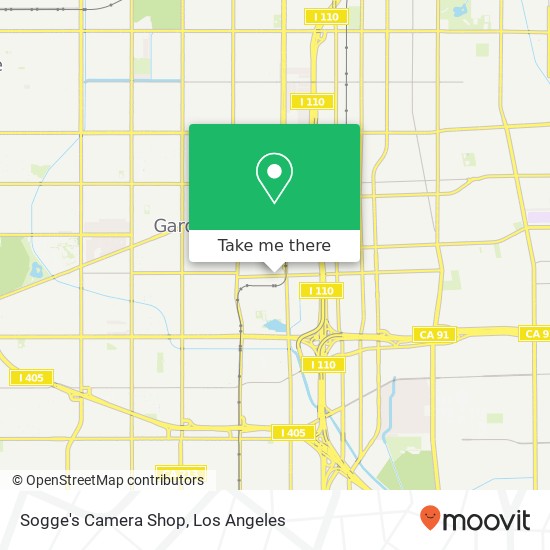 Sogge's Camera Shop map