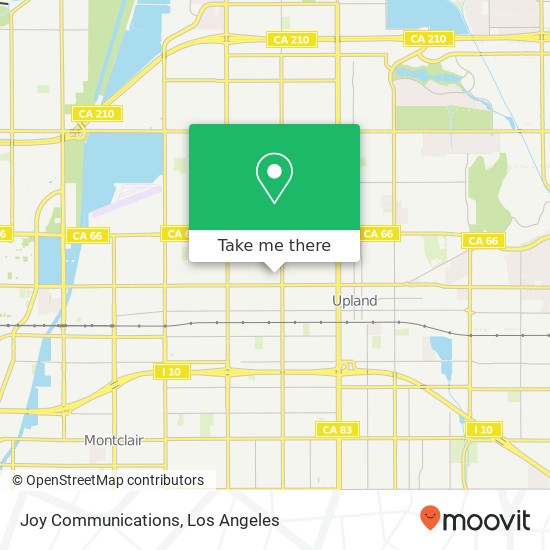 Mapa de Joy Communications