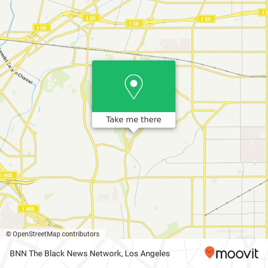BNN The Black News Network map