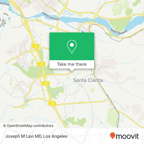 Mapa de Joseph M Lavi MD