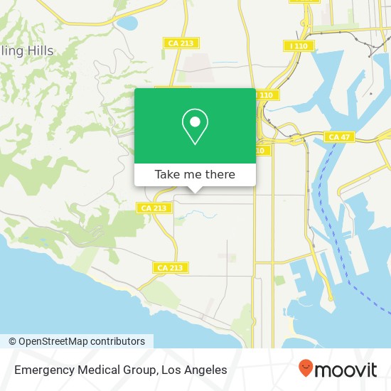 Mapa de Emergency Medical Group