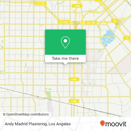 Andy Madrid Plastering map