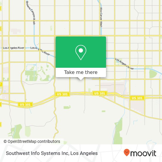 Southwest Info Systems Inc map