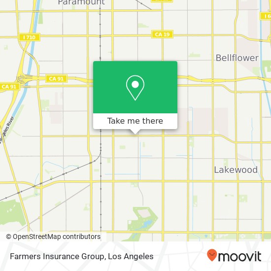 Farmers Insurance Group map