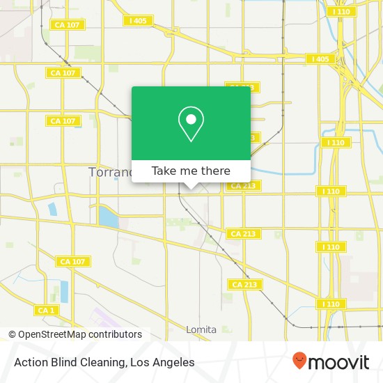 Action Blind Cleaning map
