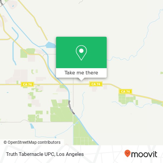 Truth Tabernacle UPC map