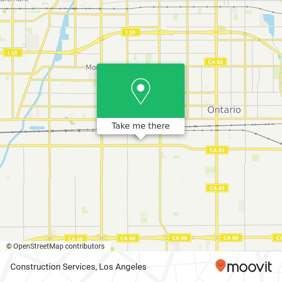 Construction Services map