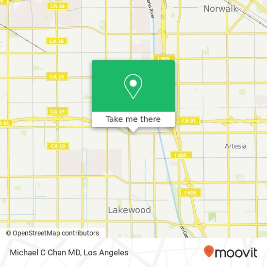 Michael C Chan MD map