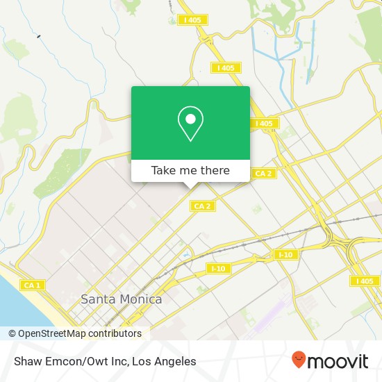 Shaw Emcon/Owt Inc map