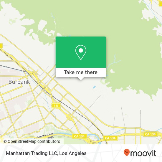 Mapa de Manhattan Trading LLC