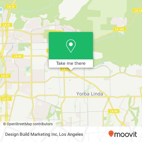 Mapa de Design Build Marketing Inc