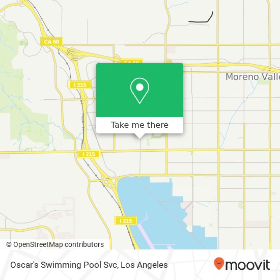 Mapa de Oscar's Swimming Pool Svc