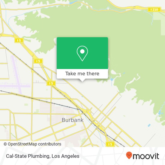 Mapa de Cal-State Plumbing