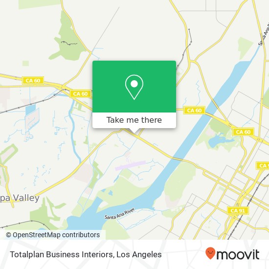 Totalplan Business Interiors map