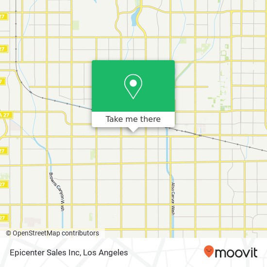 Mapa de Epicenter Sales Inc