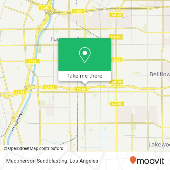 Mapa de Macpherson Sandblasting