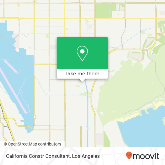 Mapa de California Constr Consultant