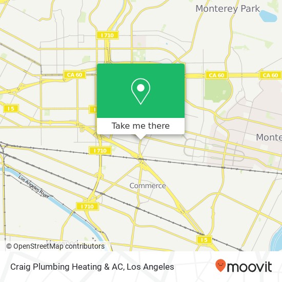 Mapa de Craig Plumbing Heating & AC