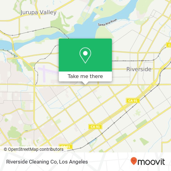 Riverside Cleaning Co map