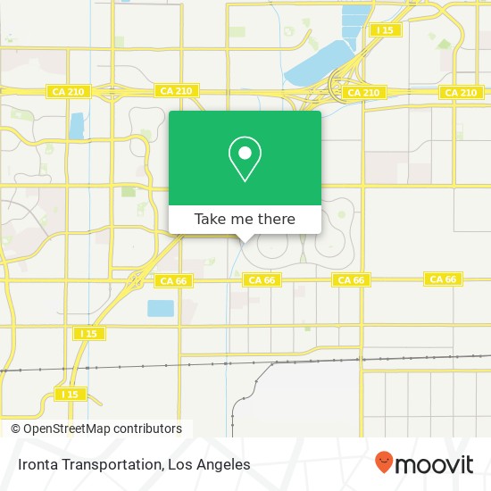 Ironta Transportation map