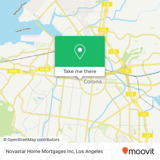 Mapa de Novastar Home Mortgages Inc