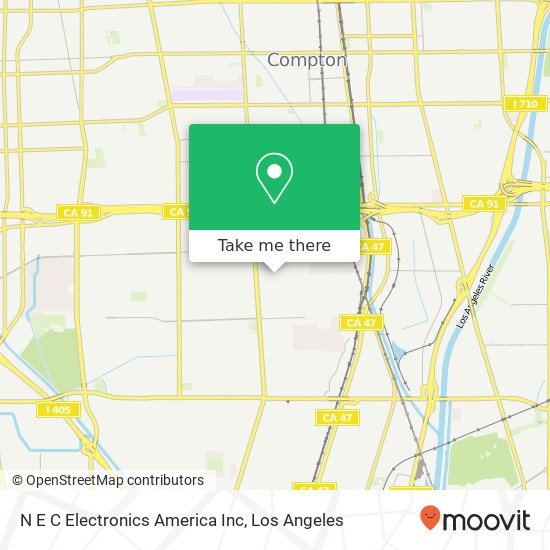 N E C Electronics America Inc map