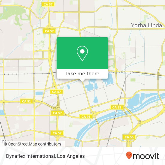 Dynaflex International map