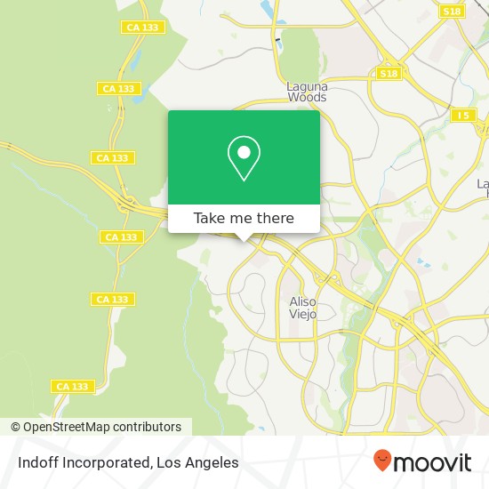 Indoff Incorporated map