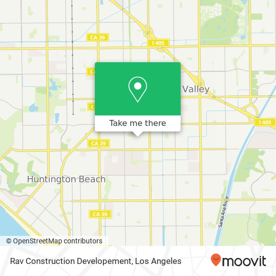 Rav Construction Developement map