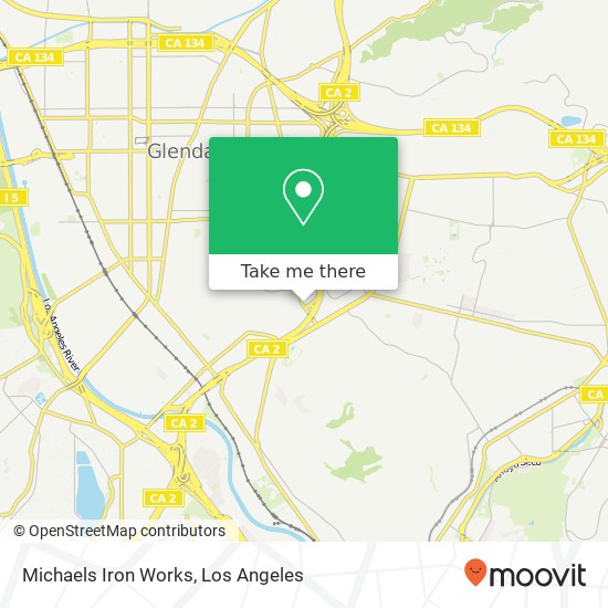 Michaels Iron Works map