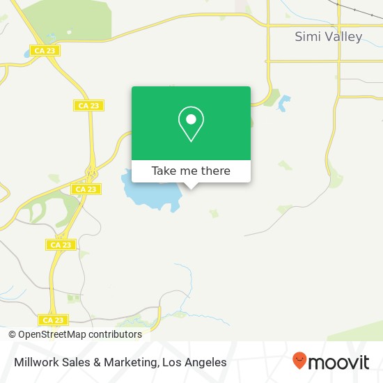 Millwork Sales & Marketing map