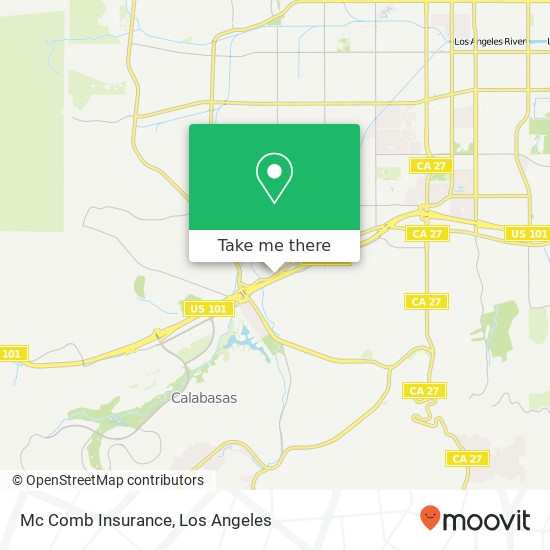 Mc Comb Insurance map