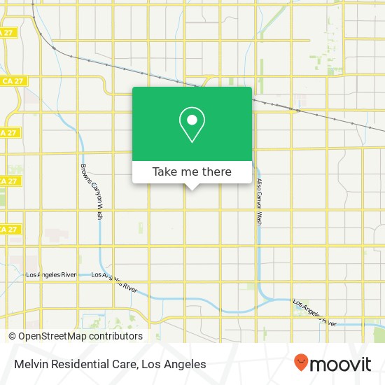 Melvin Residential Care map
