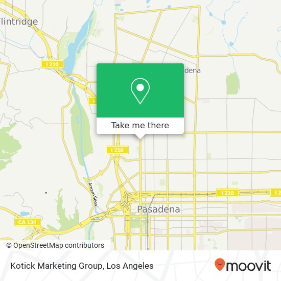Mapa de Kotick Marketing Group