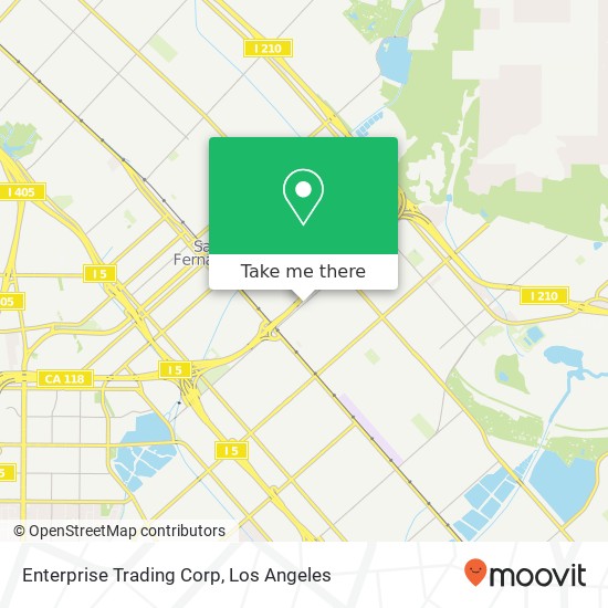 Mapa de Enterprise Trading Corp