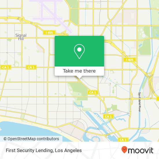 Mapa de First Security Lending