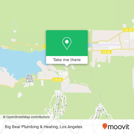 Big Bear Plumbing & Heating map