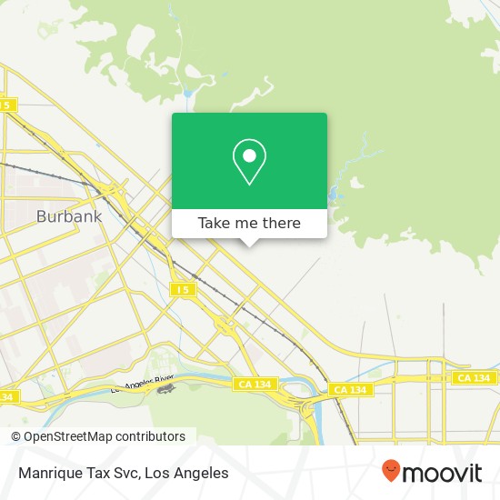 Manrique Tax Svc map