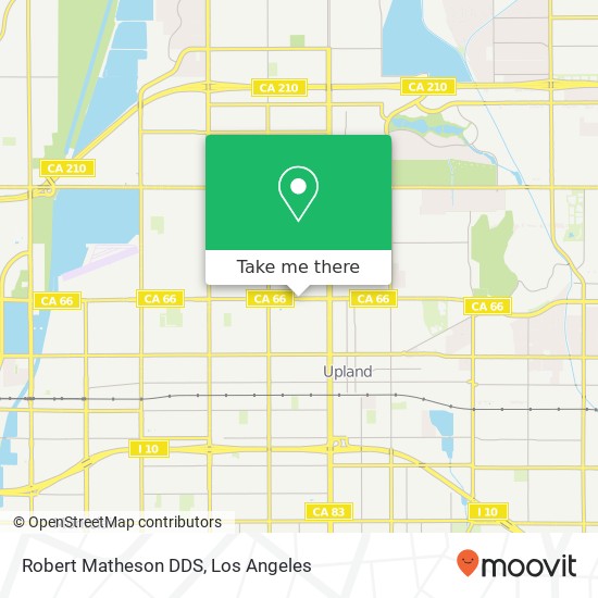 Mapa de Robert Matheson DDS