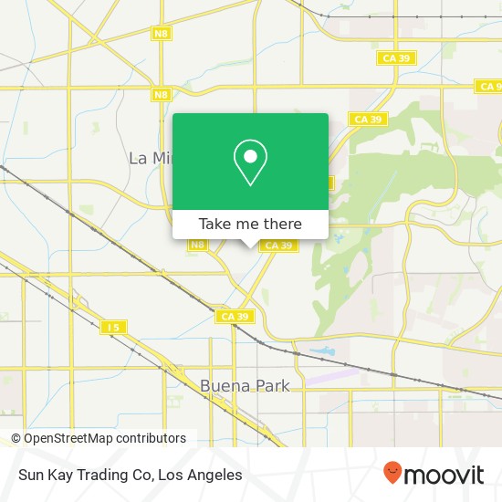 Mapa de Sun Kay Trading Co