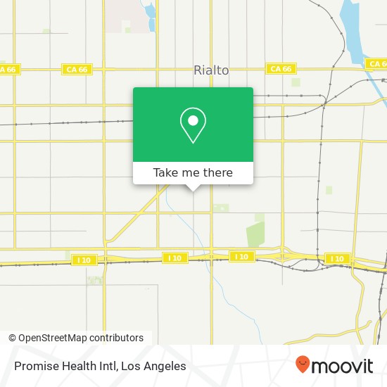 Promise Health Intl map