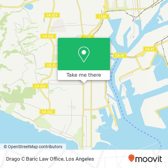 Drago C Baric Law Office map