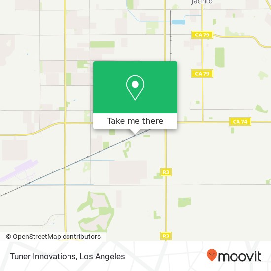 Tuner Innovations map