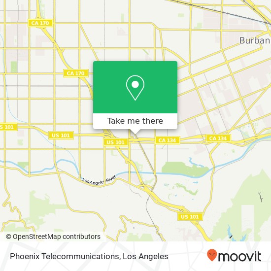 Phoenix Telecommunications map