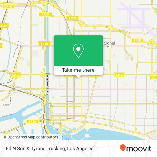 Ed N Son & Tyrone Trucking map