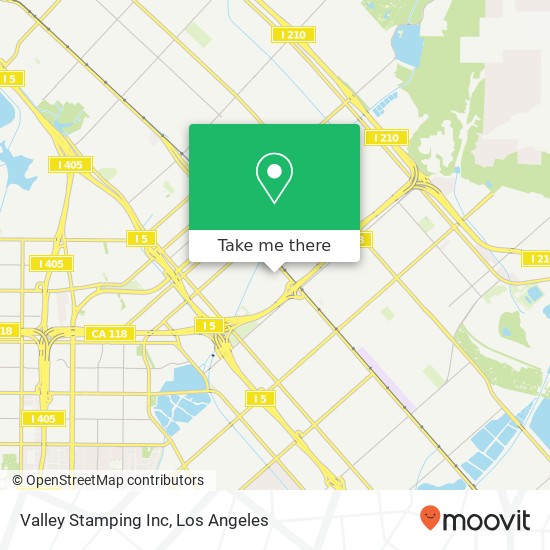 Valley Stamping Inc map