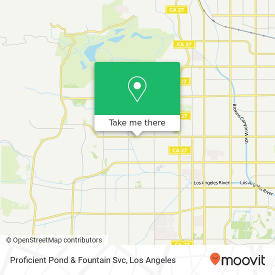 Proficient Pond & Fountain Svc map